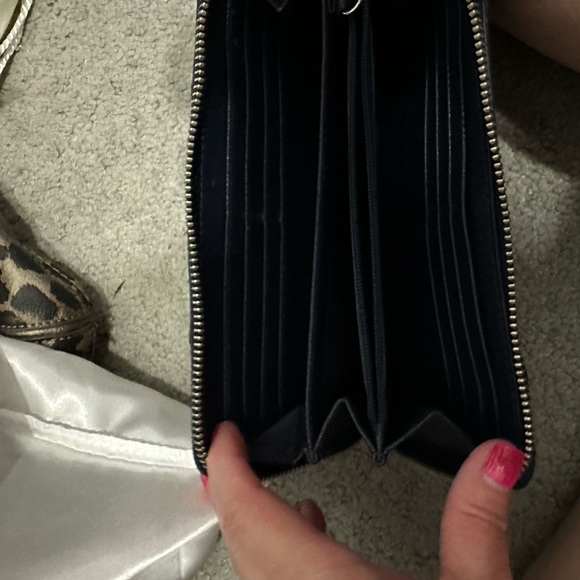 Coach blue patchwork wallet - Picture 3 of 3